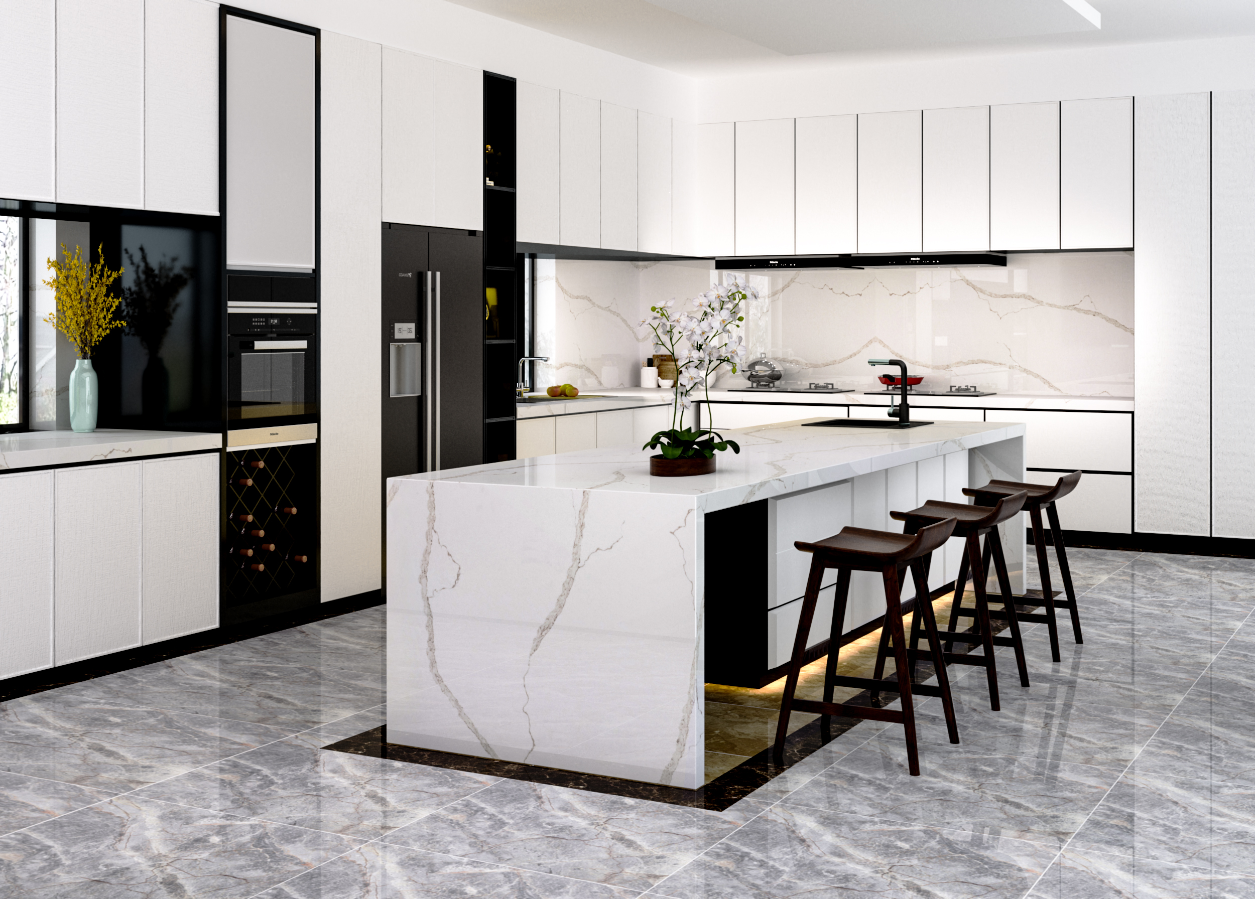 Stratos C4202 Calacata Gold