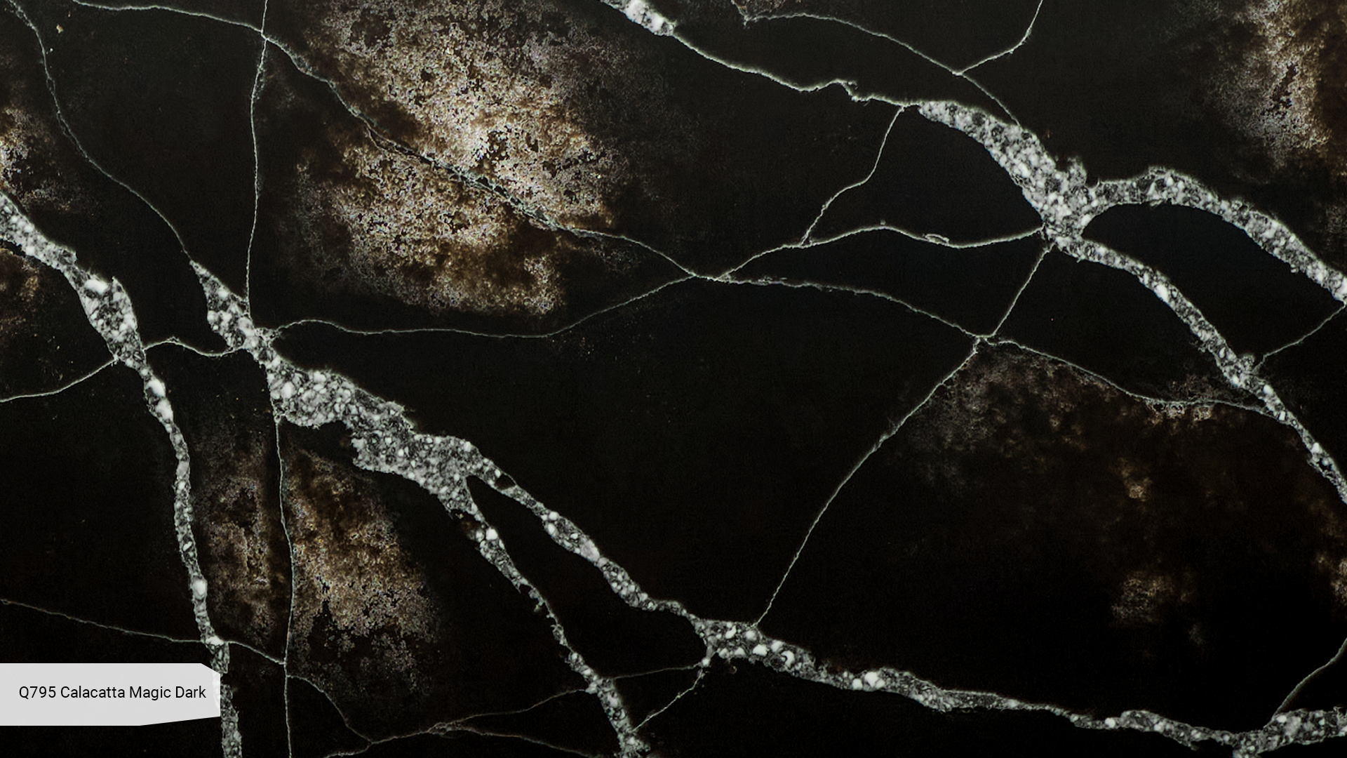 Noble Quartz Q795 Calacatta Magic Dark