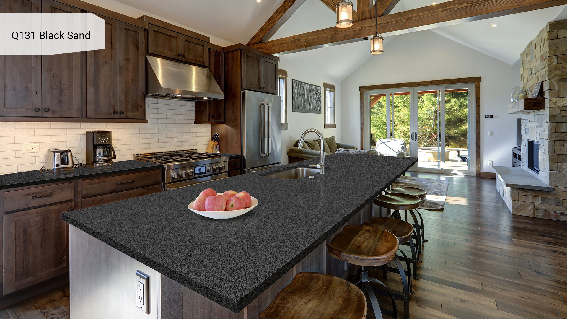 Noble Quartz Q131 Black Sand
