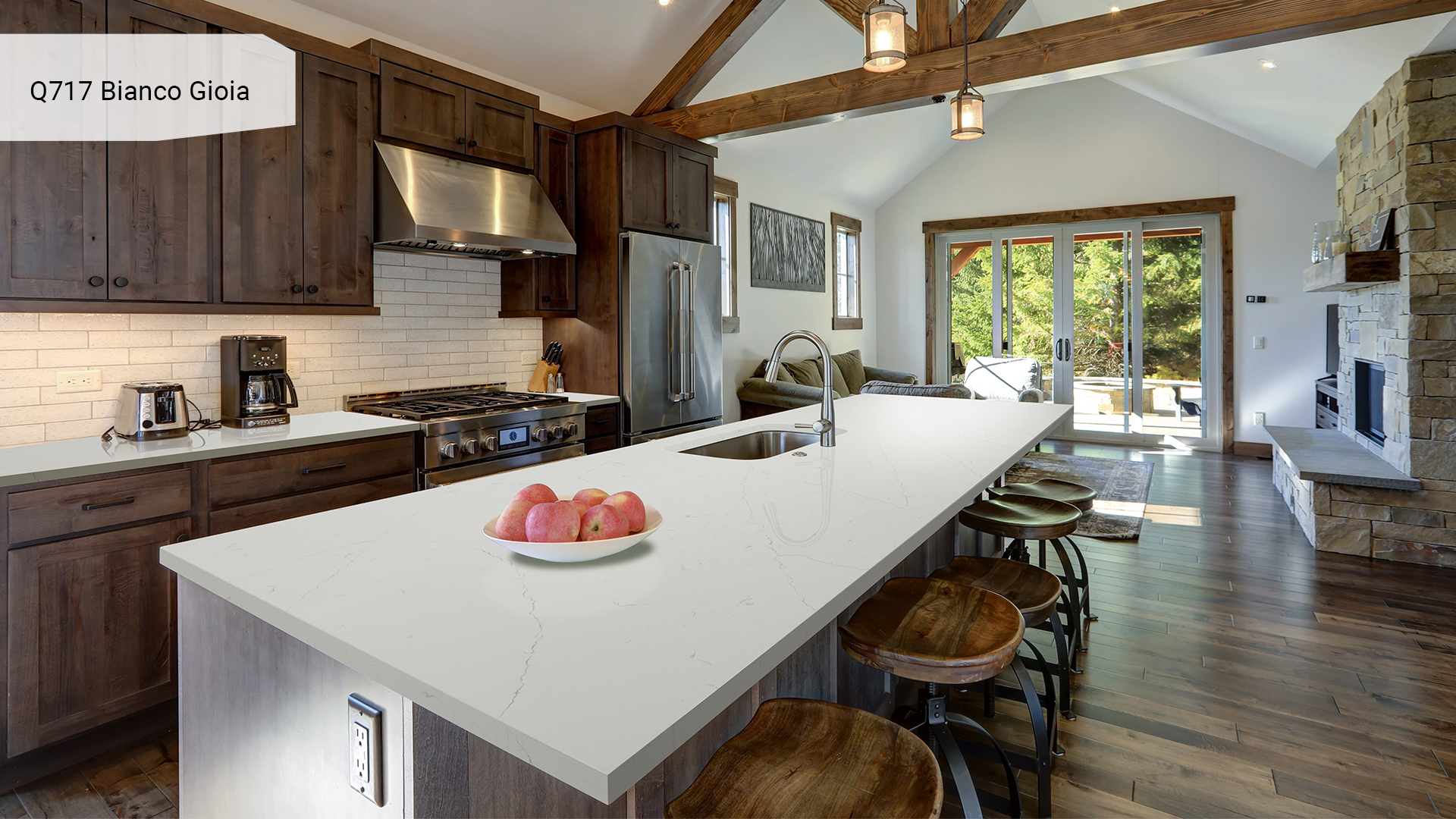 Noble Quartz Q717 Bianco Giogia