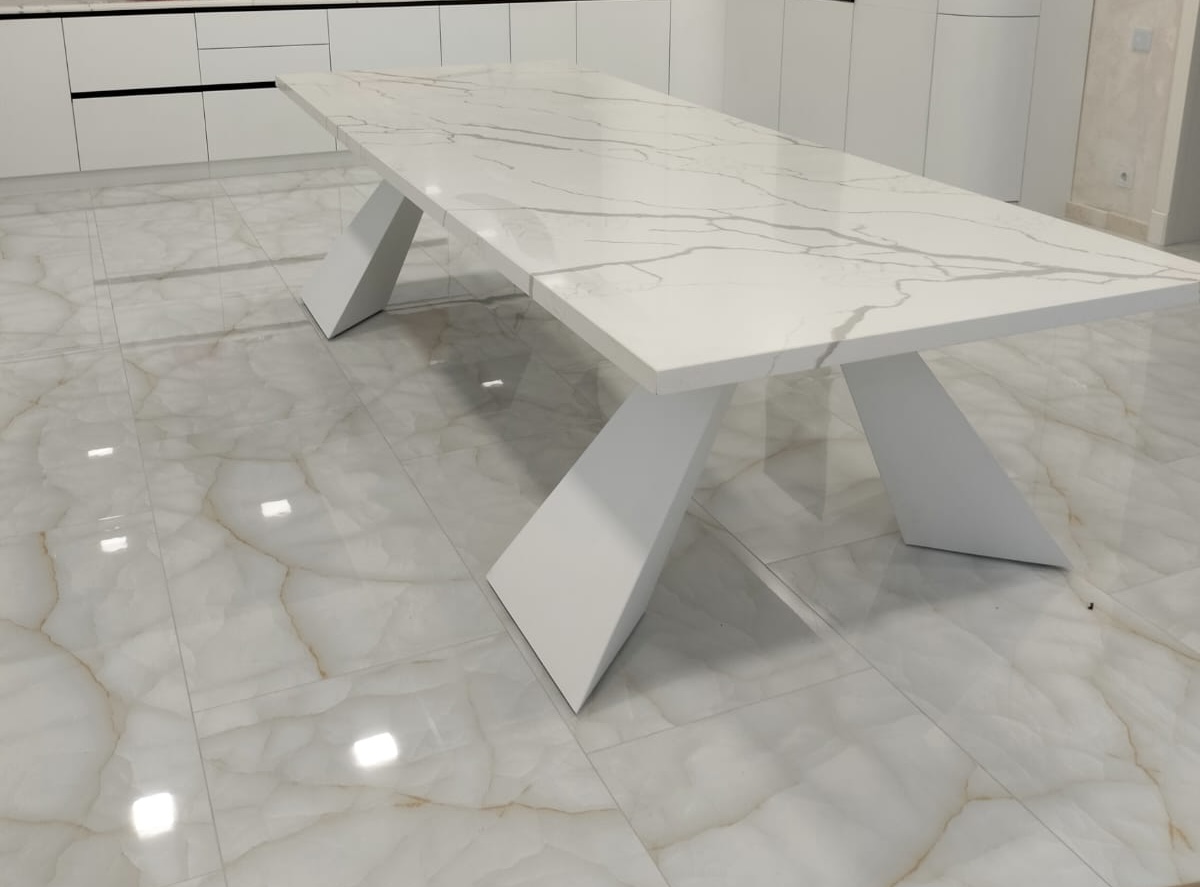Noblle Quartz Q740 Calacatta Venato