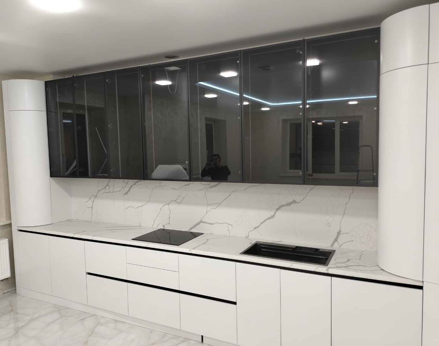 Noblle Quartz Q740 Calacatta Venato