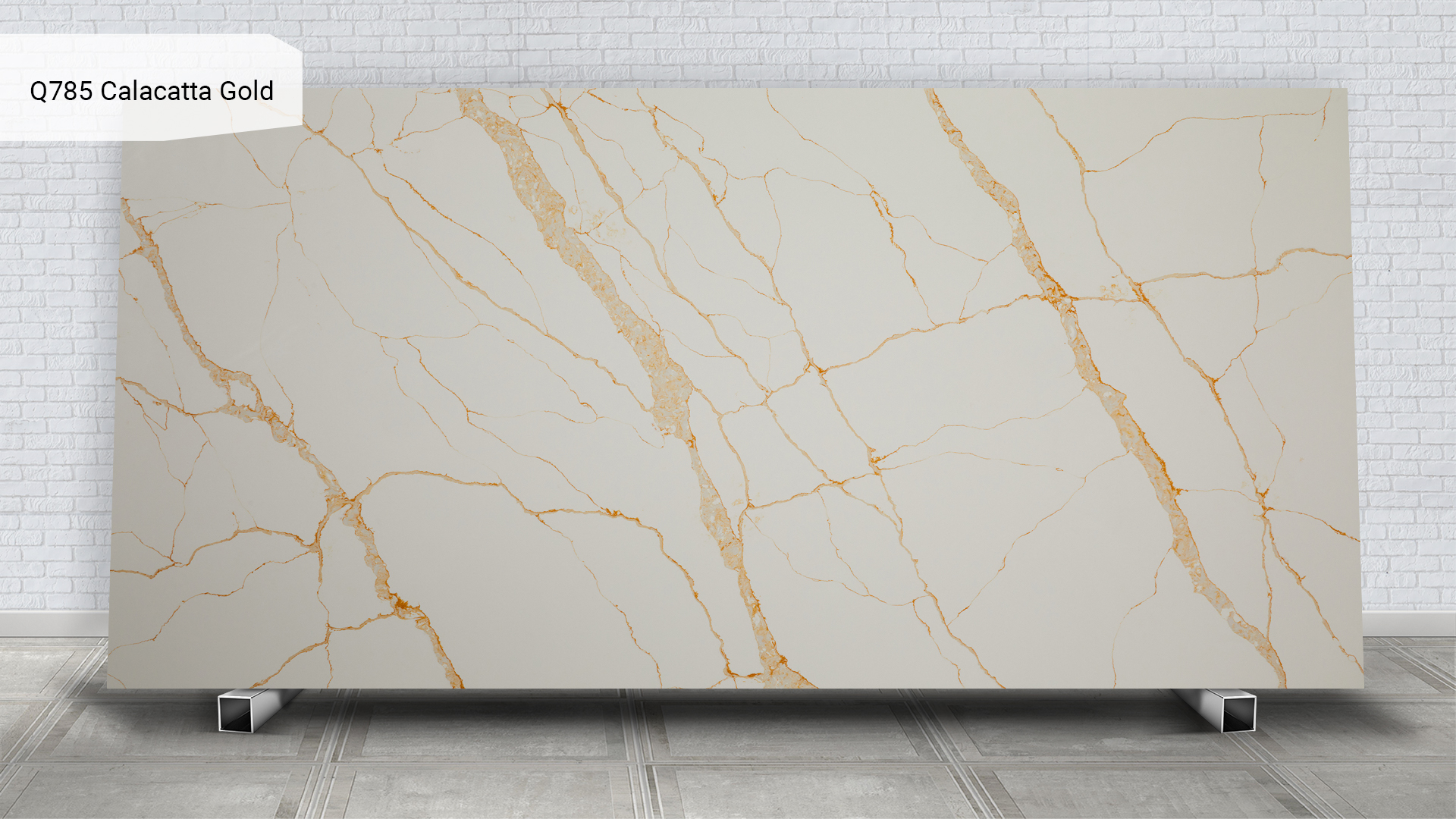 Noble Quartz Q785 Calacatta Gold