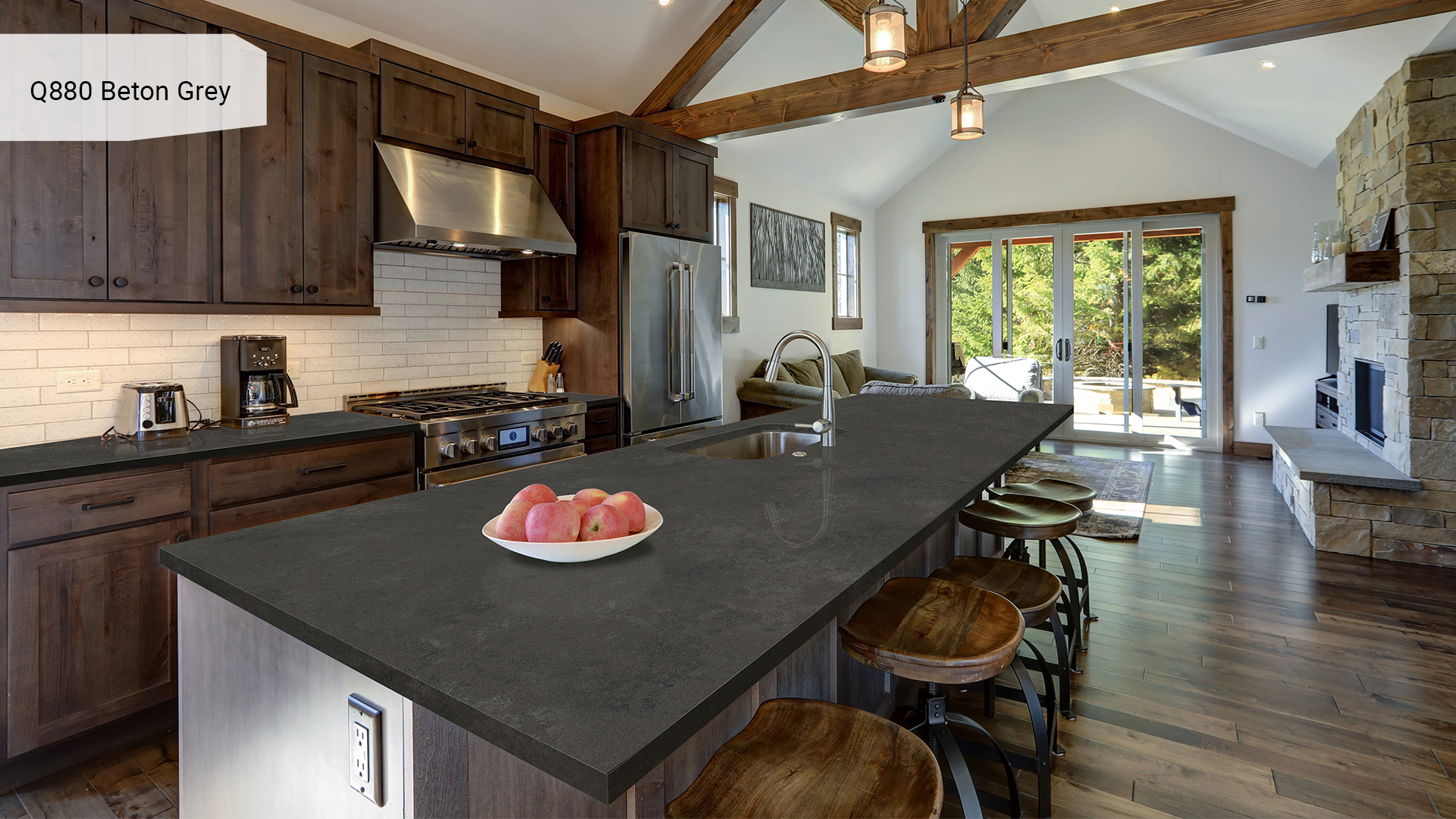 Noble Quartz Q880 Beton Grey