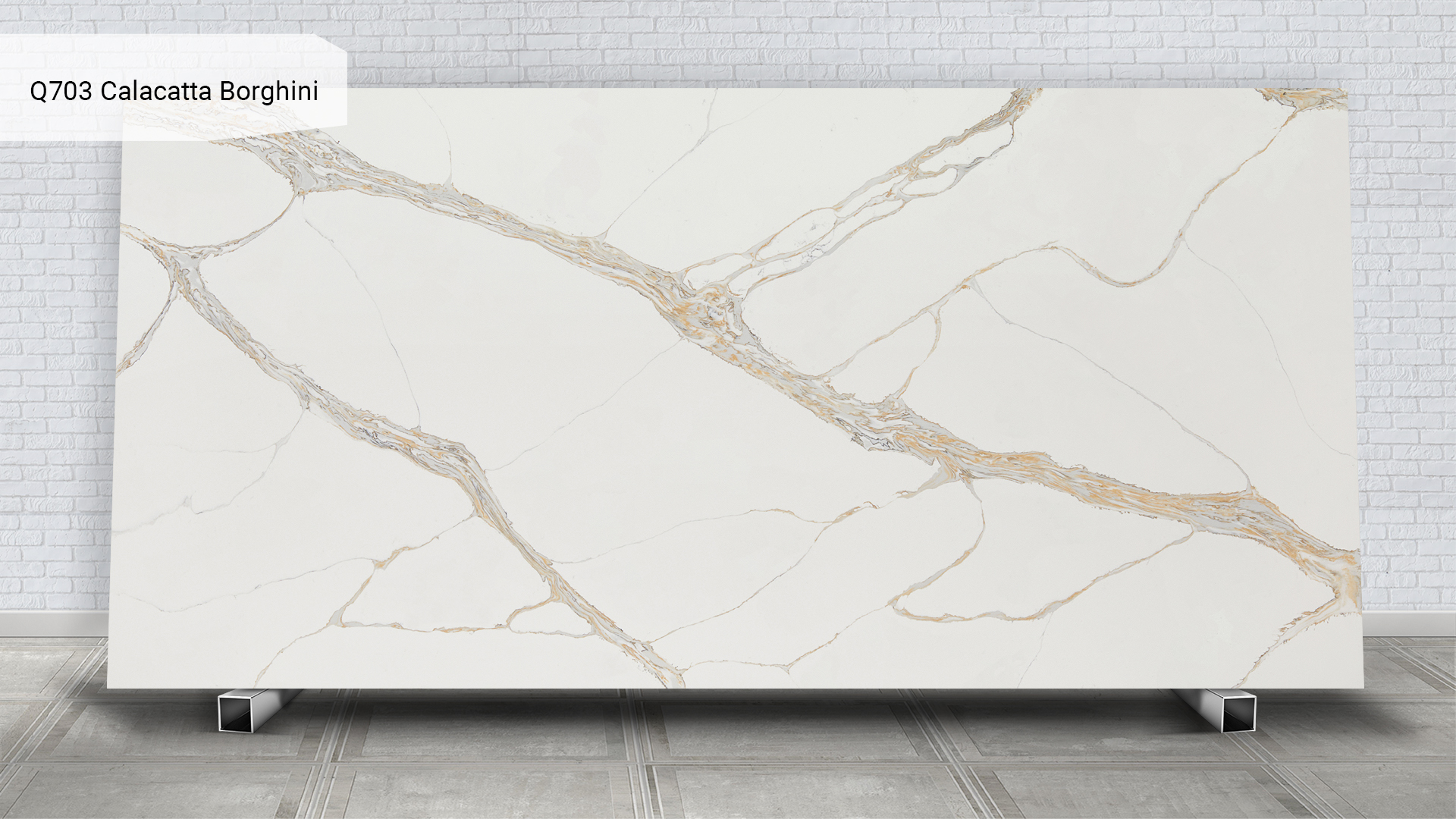 Noble Quartz Q703 Calacatta Borghini