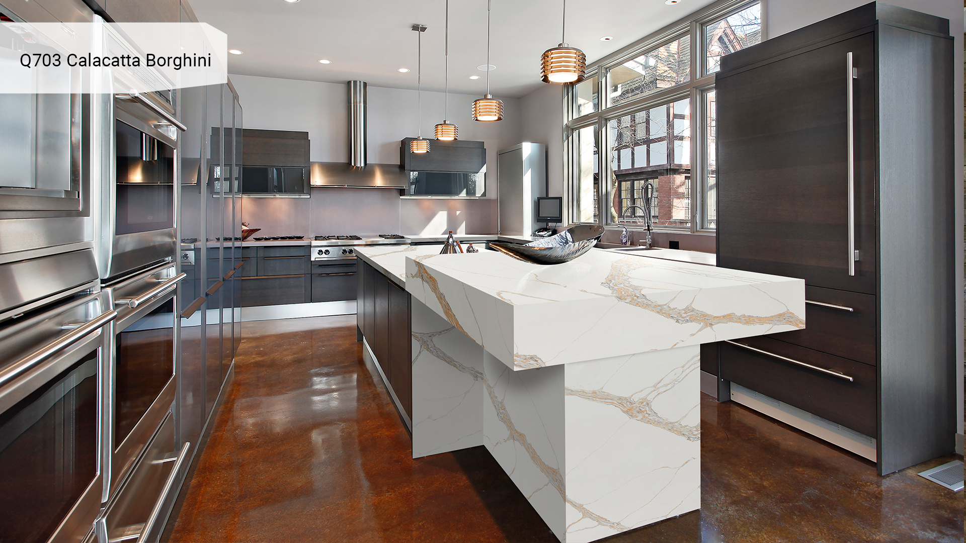 Noble Quartz Q703 Calacatta Borghini