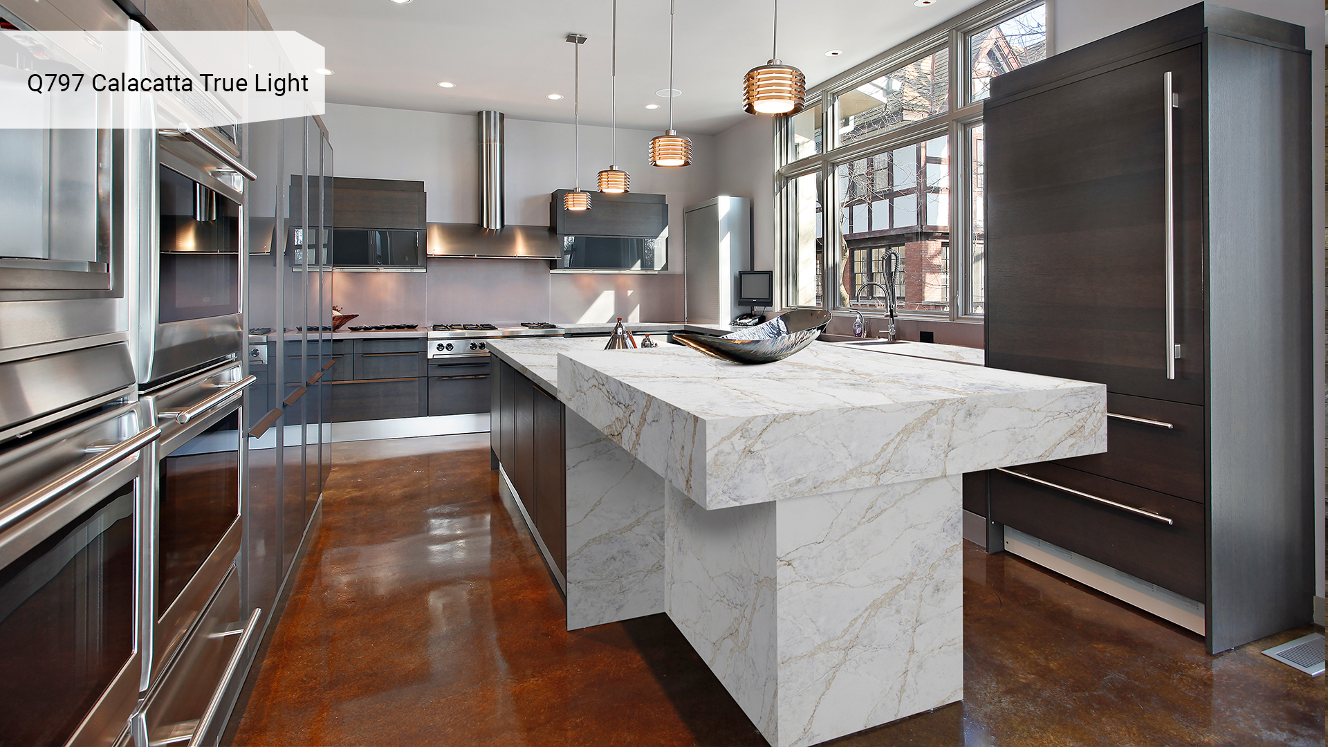 Noble Quartz Q797 Calacatta True Light
