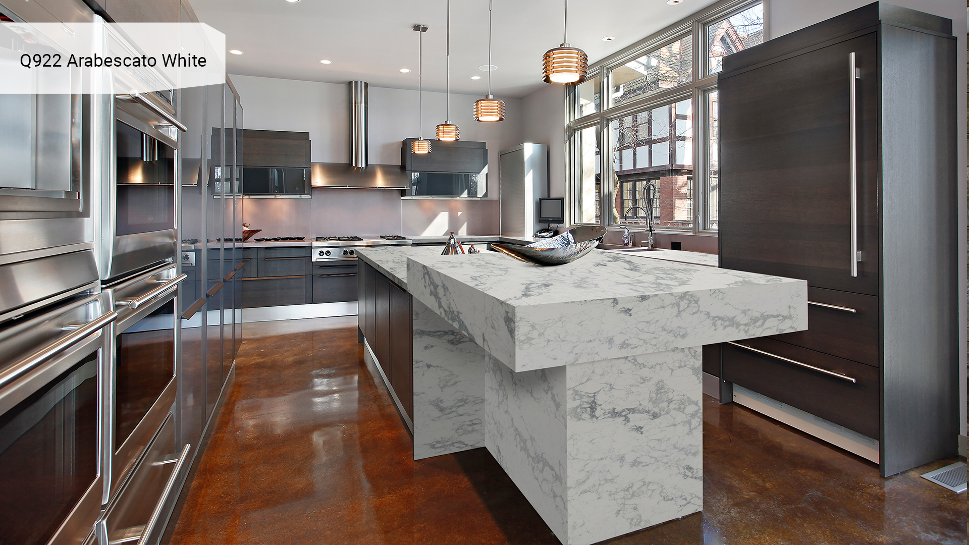 Noble Quartz Q922 Arabescato White