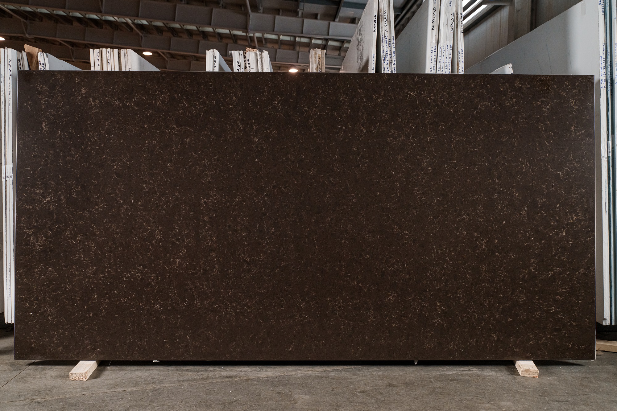 Quantra Quartz 2456 Brown Leaf
