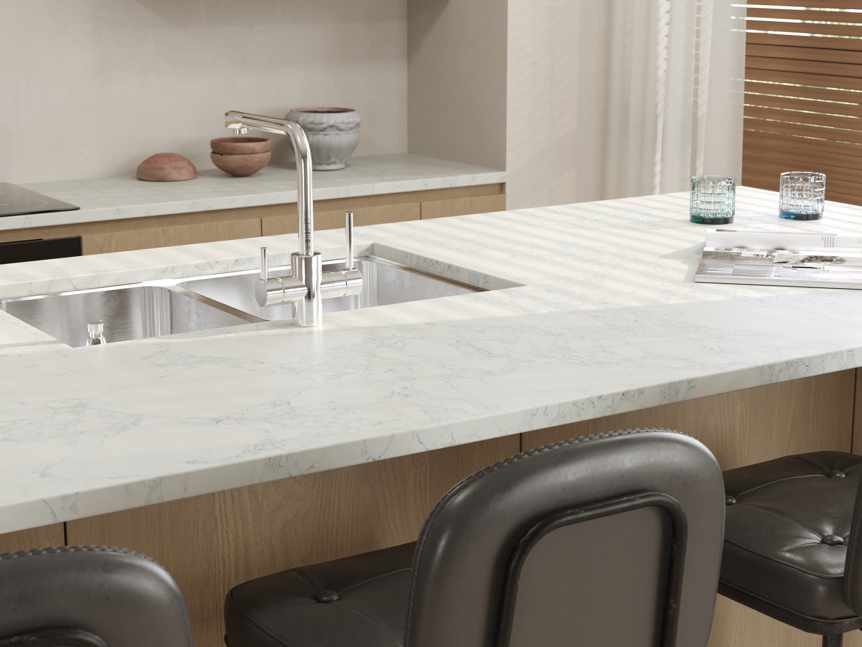 Aleph Stone A70 Arabescato White